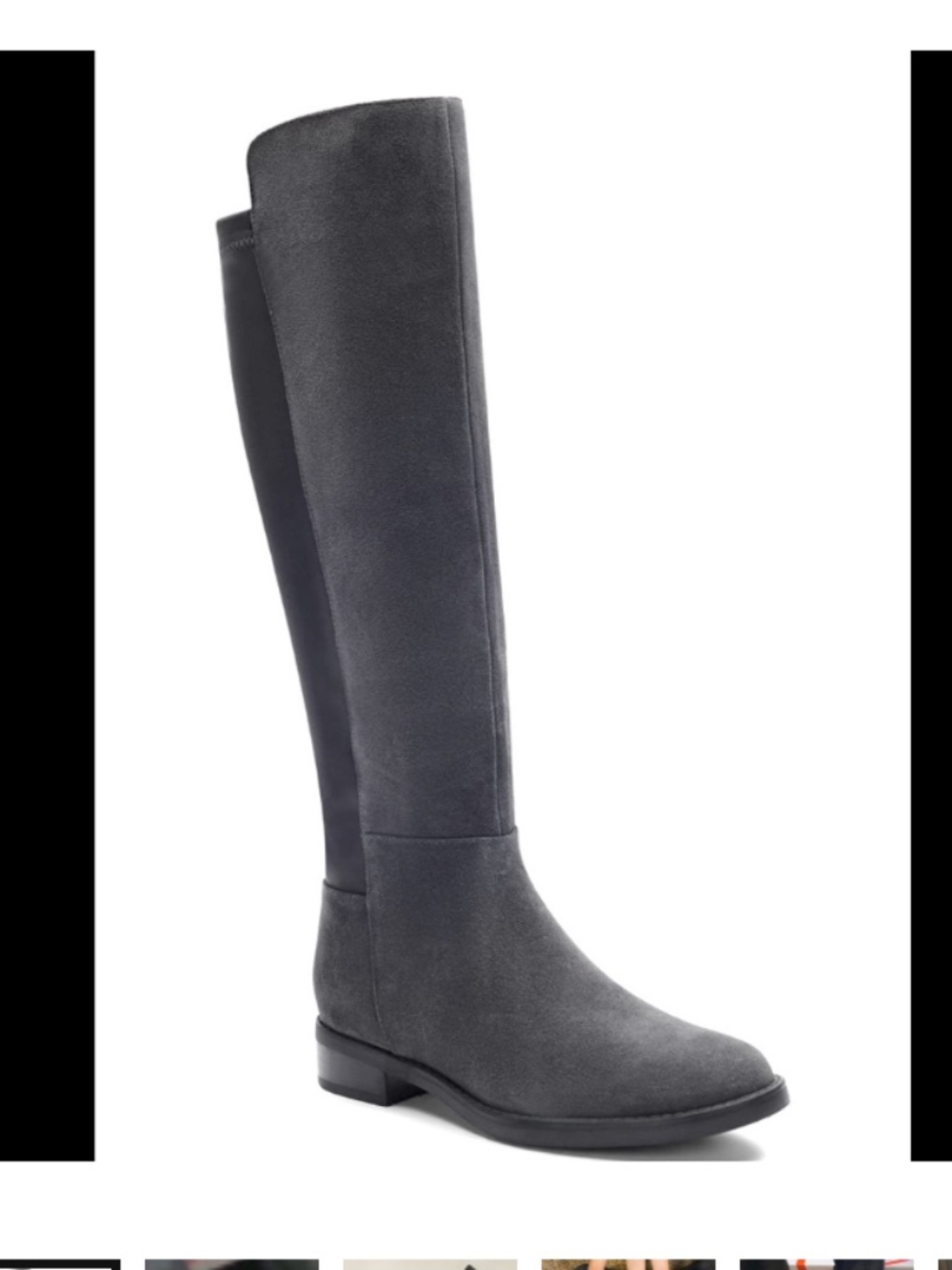 Size 9.5 womens grey leather boots Blondo waterproof